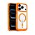 Capa para iPhone 18 Pro - Magsafe Wave Transparente - Laranja - Gshield - Imagem 1
