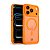 Capa para iPhone 18 Pro Max - Magsafe Wave Transparente - Laranja - Gshield - Imagem 1