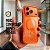 Capa para iPhone 18 Pro Max - Magsafe Wave Transparente - Laranja - Gshield - Imagem 6