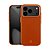 Capa para iPhone 18 Pro Max - Magsafe TechCouro - Marrom - Gshield - Imagem 1