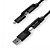 Cabo Defender 4 em 1 - Gshield - Micro USB V8 - Type C / Tipo C / USB - Ideal para deixar no carro !!! - Imagem 5