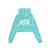 Cropped Sufgang - Sufbabys Strass Logo Plush Zip Up Hoodie Tiffany (exclusivo) - Imagem 2