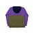 Blusa High Company - Halfzip Hoodie Purple/Navy - Imagem 3