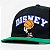 Boné High Company x Disney - 6 Panel Basketball Preto/Verde - Imagem 3