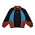Jaqueta Class - Jacket "Powell" Preta e Marrom - Imagem 1