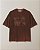 Camiseta Quadro Creations - Particulas Boxy Stoned Marrom - Imagem 1