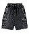 Jorts Cargo Toth Brand - Jorts Jeans Cargo Lavado Preto - Imagem 1