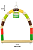 Brinquedo para Pássaro Trapézio Arco G - Imagem 1