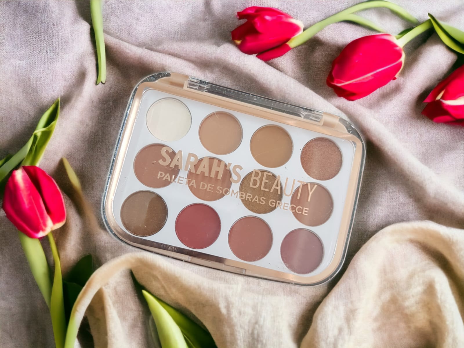 Sarah Beauty PALETA DE SOMBRAS GRECCE B - Imagem 1