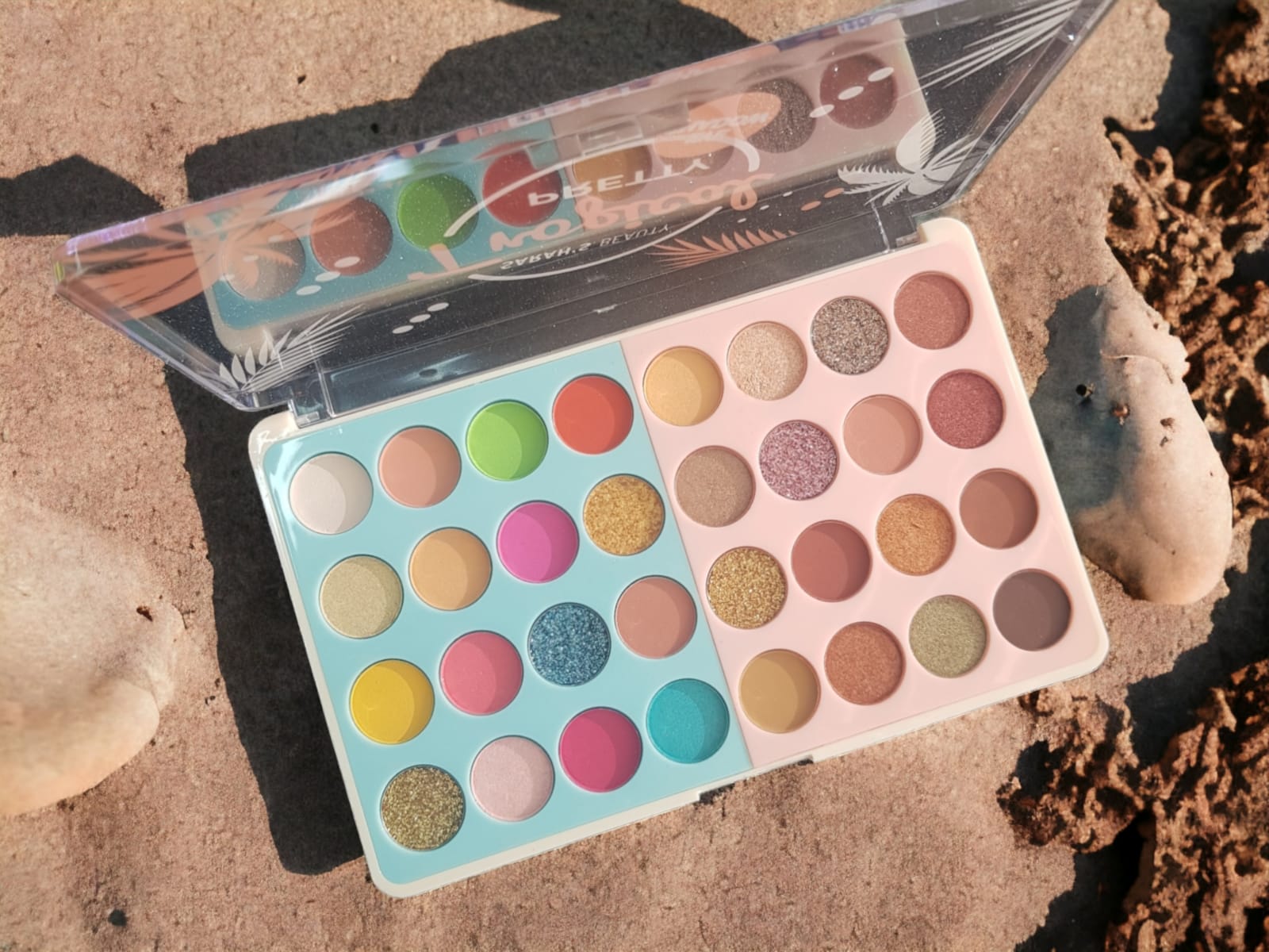 SARAH BEAUTY TROPICAL PRETTY paleta de sombras - Imagem 1