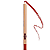 Mark Of A Kiss - a warm brick red Charlotte Tilbury Lip Cheat Lip Liner lápis de boca - Imagem 1