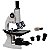 MICROSCOPIO MONOCULAR AUMENTO 20X A 640X - Imagem 1