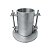 MOLDE PARA COMPACTACAO AASHTO 4" COM BASE E COLAR - Imagem 2