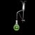 APARELHO CLEVENGER COM BALAO 500ML - Imagem 1