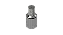 MEDIDOR DE FLUENCIA 1/32 EM ACO INOX - Imagem 1