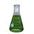 ERLENMEYER DE VIDRO BOCA ESTREITA 125ML - Imagem 1