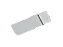LÂMINA PARA AUTOMAÇÃO EXTREMIDADE BRANCA 45° LAPIDADA PARA JATO DE TINTA 26X76MM ESPESSURA 1 A 1,2MM - Imagem 1