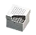 CAIXA PARA CONGELAMENTO DE TUBOS DE FIBRA DE PAPELAO 150X150X122MM 36 FUROS - Imagem 1