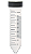 TUBO CENTRIFUGA 15ML COM FUNDO CÔNICO ESTÉRIL POR RADIAÇÃO LIVRE DNASE/RNASE COM TAMPA CINZA 50UN - Imagem 1