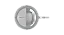 CONCHA PARA ENXOFRE EM ALUMINIO (TIPO FEIJAO) - Imagem 3