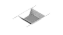 FORMA PARA CONCRETO FORMATO TRONCO PIRAMIDAL 60 GRAUS 40X40X16 - Imagem 1