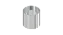 ANEL BISELADO VOLUMETRICO 100CM3 EM ACO INOX PARA SOLO (DIAMETRO 60X39MM PAREDE 1,65MM) - Imagem 1