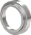 ANEL PARA ACOMODACAO DA AMOSTRA DE RESINA RING BALL (EM INOX) - Imagem 1