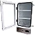 DESSECADOR DRY BOX 300X500X250MM COM VENTILADOR INTERNO 220V - Imagem 1