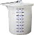 BALDE DE PLASTICO REFORCADO GRADUADO 8L - Imagem 2