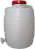 BARRIL DE PLASTICO EM PE GRADUADO 50L - Imagem 1