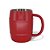 Caneca Térmica Inox Vermelha 420ml - Imagem 4