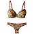 Conjunto Lingerie com Estampa Floral em Microfibra - Imagem 3