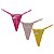 Kit Calcinha Micro Fio Dental String 3 Unidades - Imagem 3