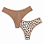 Cueca Fio Dental em Algodão Kit com 2 - Imagem 16