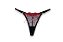 Calcinha Micro Fio Dental em Tule Bordado Transparente - Imagem 5