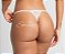 Calcinha Fio Dental Sexy em Tule Poá e Renda - Imagem 2