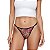 Calcinha Tanga String de Microfibra e Renda Paula - Imagem 1