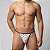 Calcinha Masculina Fio Dental String em Microfibra Estampada John - Imagem 1