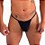 Calcinha Masculina String Sexy em Algodão com Pompom - Imagem 3