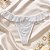 Calcinha Masculina Micro Fio Dental em Tule Transparente com Babadinho - Imagem 11
