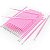 Microbrush Extensão de Cílios 2.0m 100un Rosa - Imagem 1