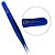 Pinça Ella Beauty Extensão Cílios Ponta Reta Blue - Imagem 4