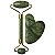 Massageador Facial Rolo Pedra Jade Duo com Plaquinha - Imagem 1