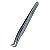 Pinça Ella Beauty Ponta Curvada Volume Russo Silver - Imagem 6