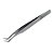 Pinça Ella Beauty Ponta Curva Mega Volume Silver - Imagem 1