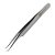 Pinça Ella Beauty Ponta Curva 45º Volume Russo Silver - Imagem 5