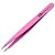 Pinça Sobrancelha Ella Beauty Ponta Fina Pink - Imagem 1