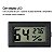 Termo Higrômetro Digital Medidor Temperatura Umidade Sensor Interno - Imagem 3