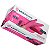 Luva Unigloves Látex Com Pó Clássico Premium Quality Pink - Imagem 1