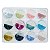 Gliter Colorido para Decoração de Unhas Caixa 12un - Imagem 2